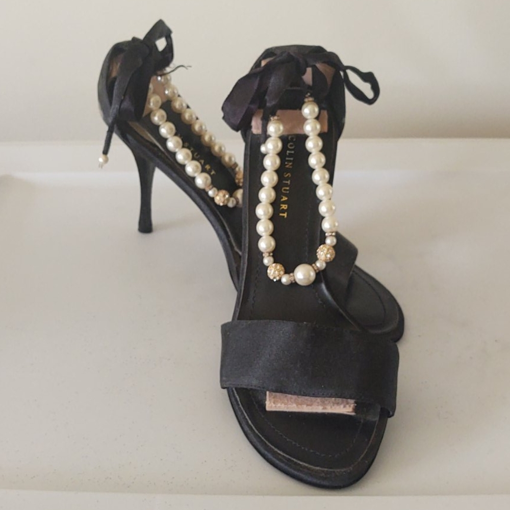 Colin Stuart Open Toe High Heel - image 2